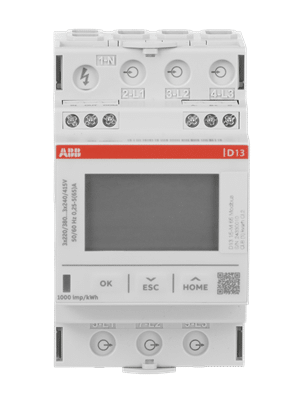 ABB MID Terra AC fogyasztásmérő D13 15-M 65 Modbus 2CMA241765R1000