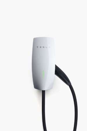 Tesla wall connector gen 3 type 2 22kw szemből üveg 7.3 méter töltőkábel