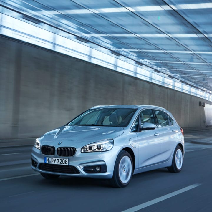 BMW 225xe Plug in hibrid PHEV töltés