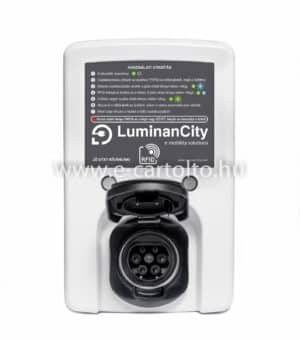 luminancity fali töltő type 2 aljzat, rfid azonosítás