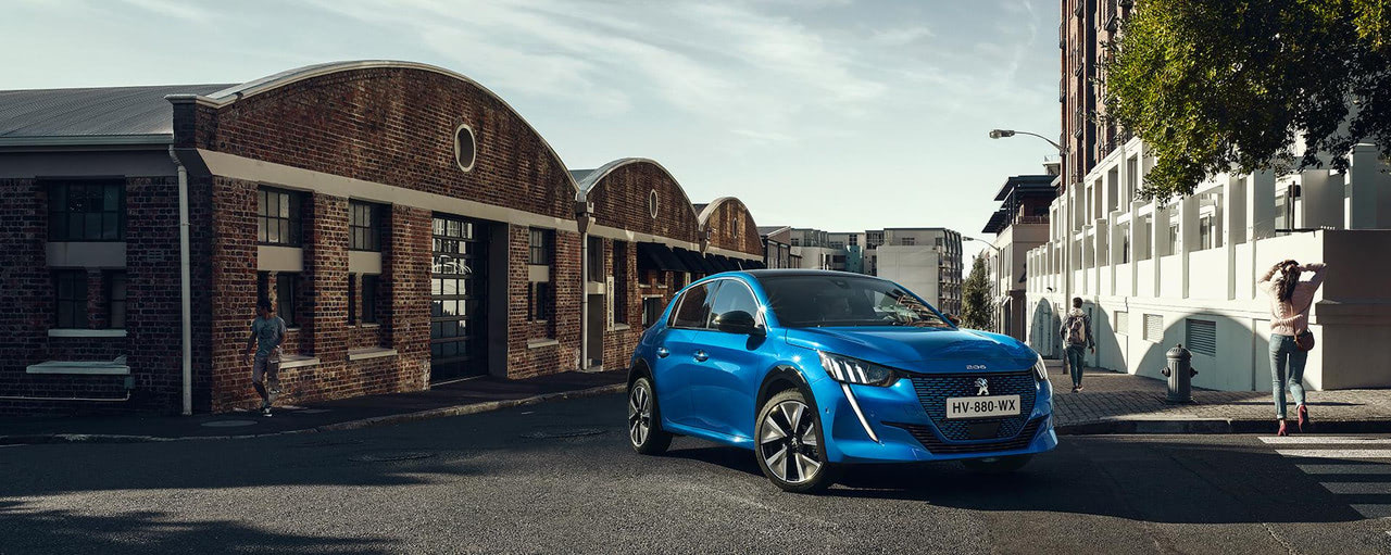 Peugeot e-208, elektromos Peugeot, gyönyörű színei