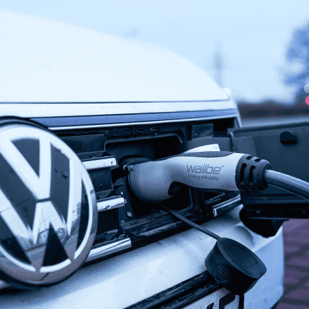 Wallbe elektromos autó töltés VW